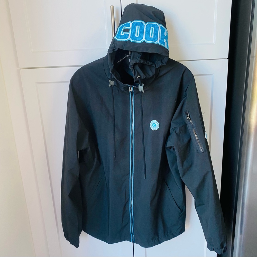 Mens COOKIES jacket medium windbreaker hoodie